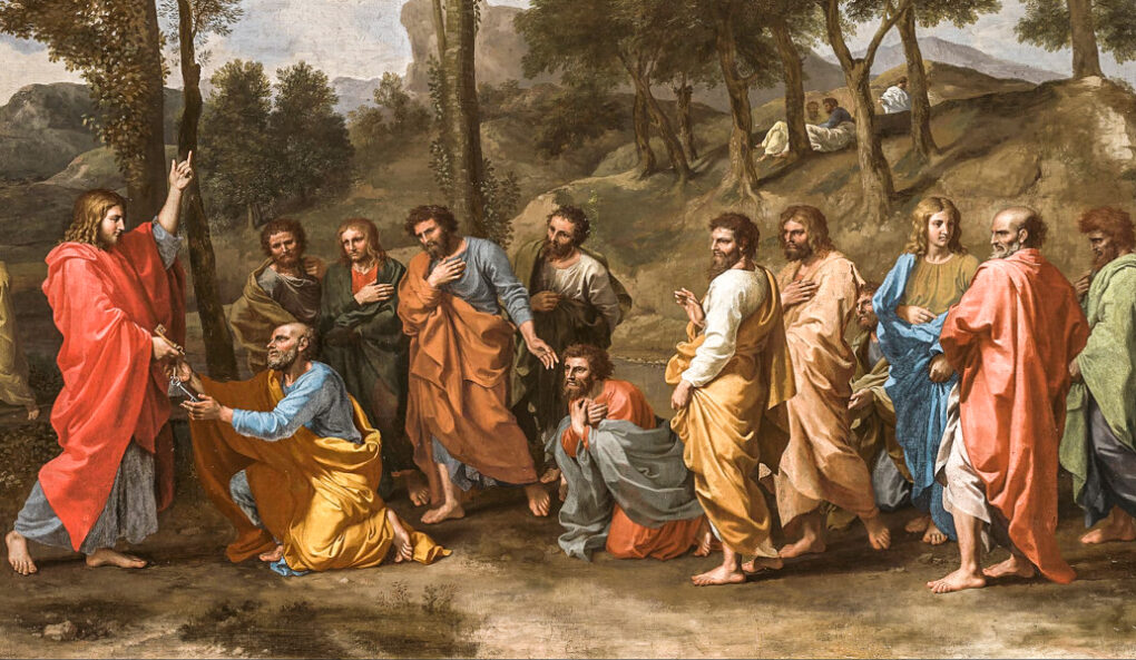 web3-12-apostles-christ-nicholas-poussin-public-domain Domingo XI Tiempo Ordinario